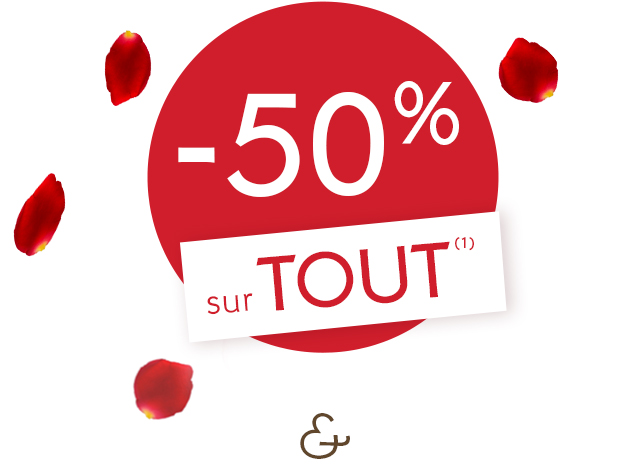 soldes -50% sur tout